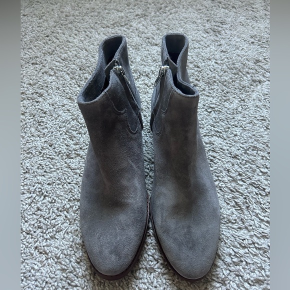 Coach Gray Suede Booties - Picture 2 of 8